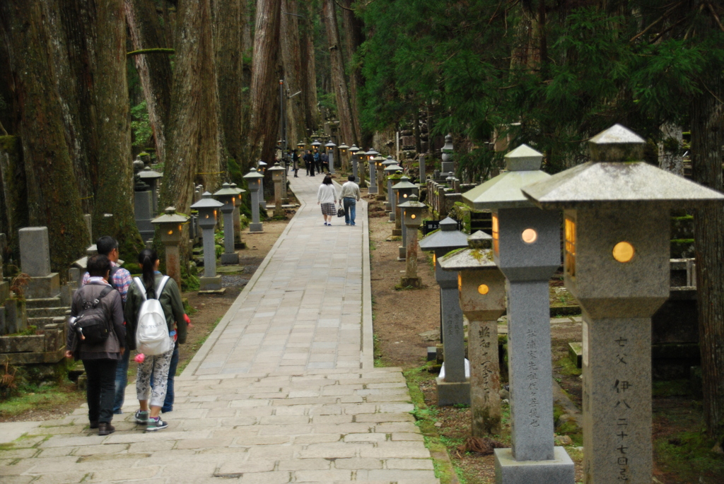 高野山でお参り