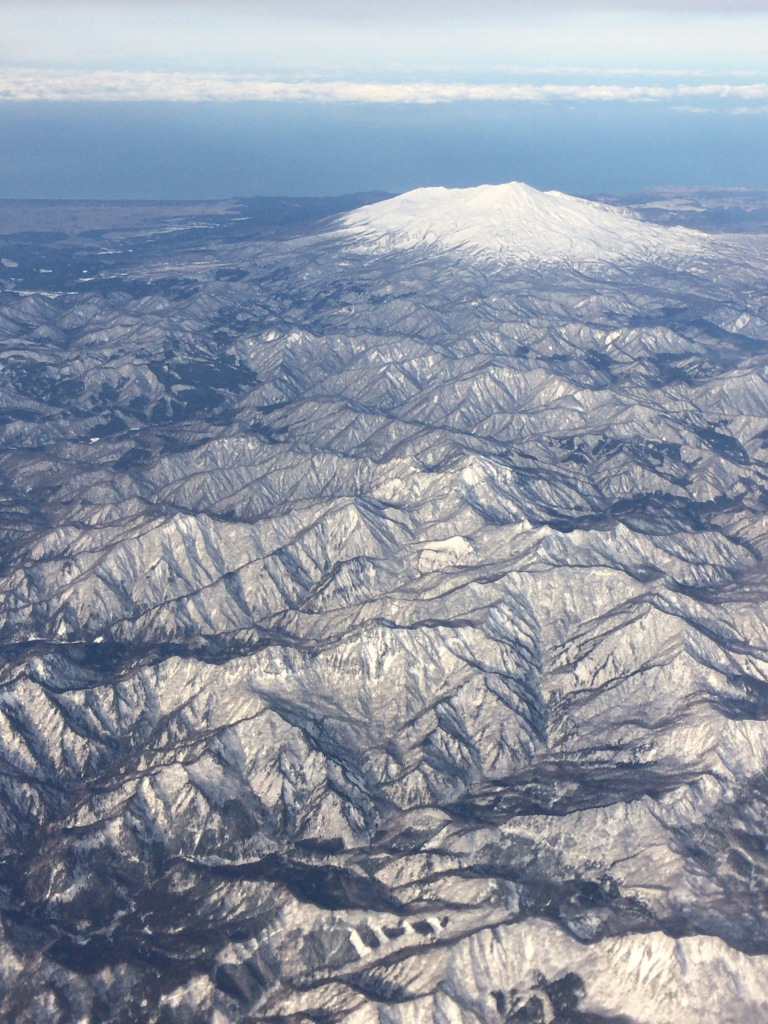 上空より鳥海山