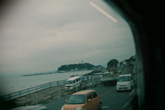 江ノ島　車窓から