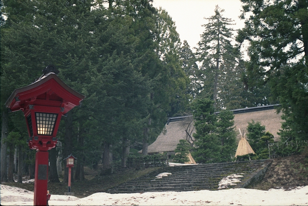 フィルム写真　岩木山神社 3
