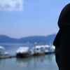 Guard in a lake