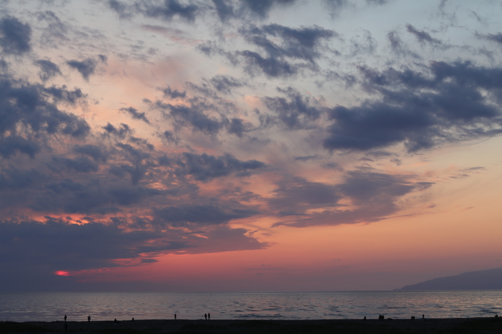 夕景　日本海4