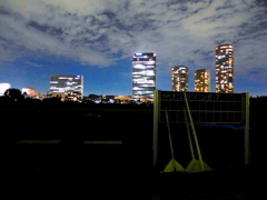 夜のグランド