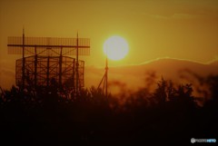 夕日