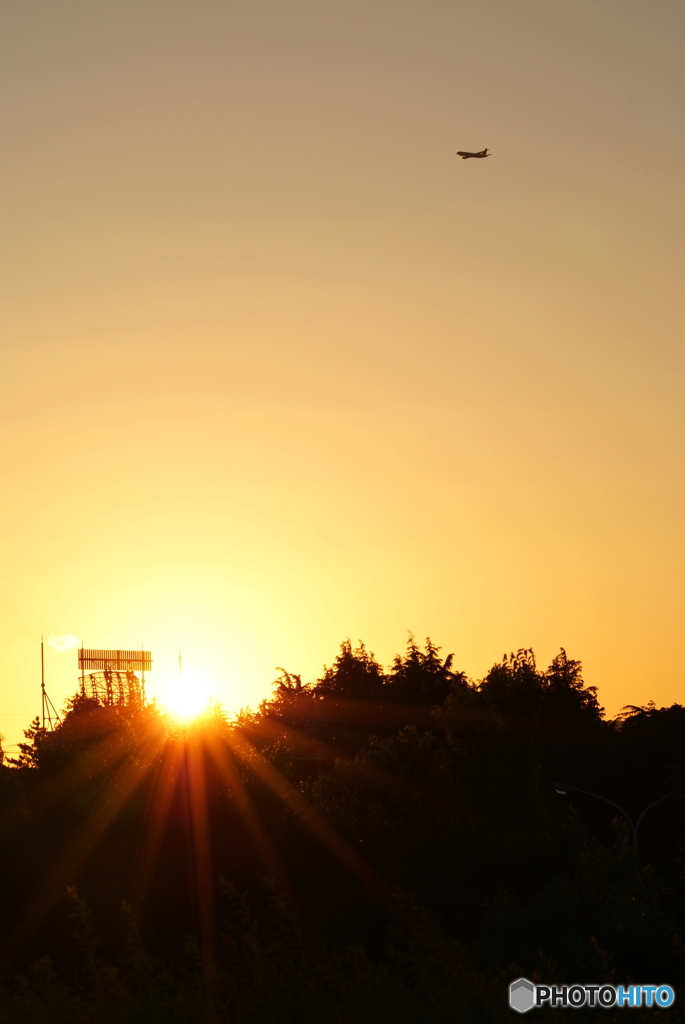 夕暮れ時