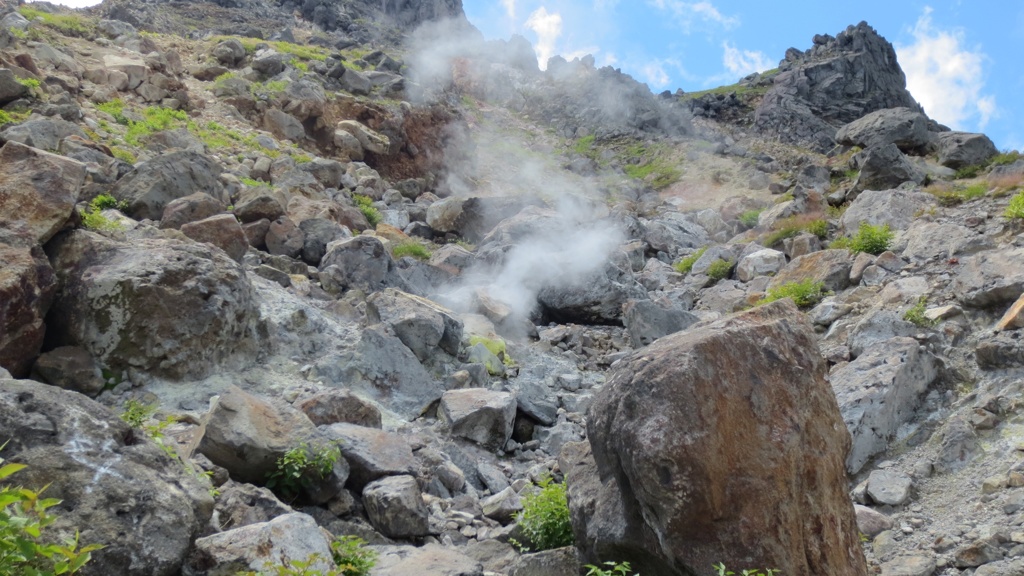 焼岳 流石活火山