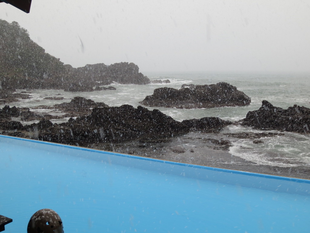 お〜寒、冬の能登半島