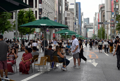 休憩中