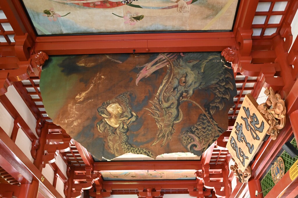 浅草寺天井画