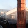 松本酒造の朝