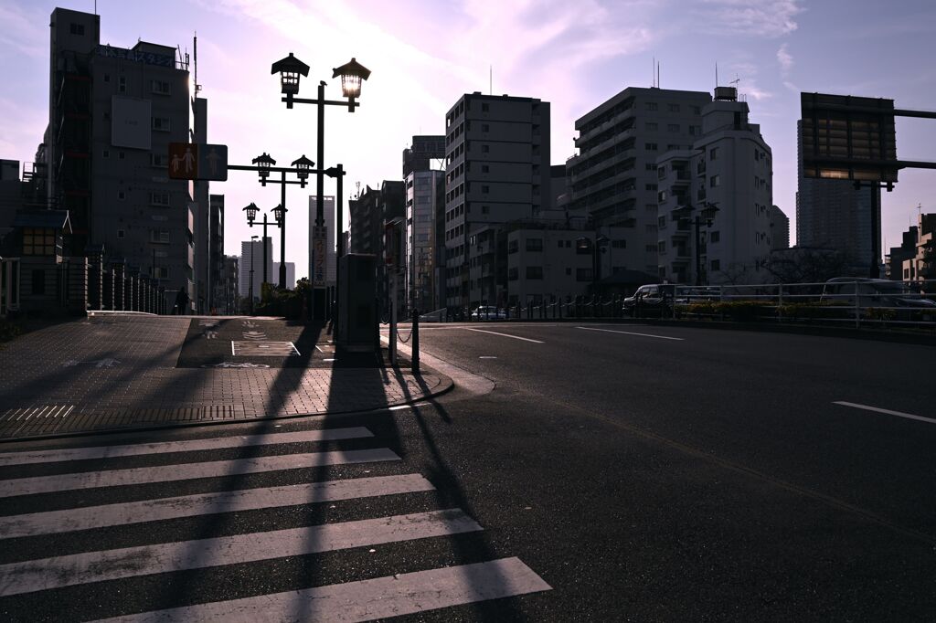 黒船橋を臨む