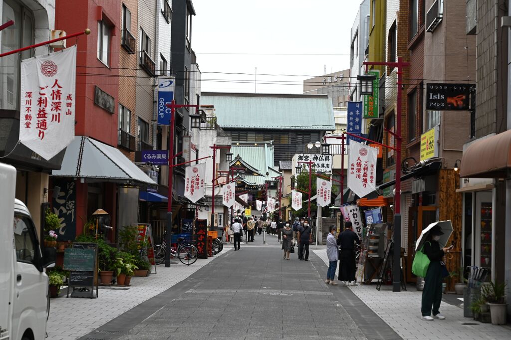 人情深川ご利益通り