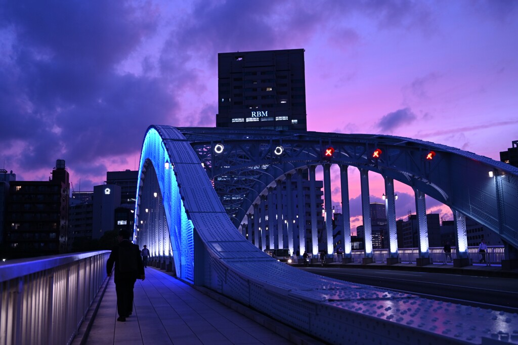 夕暮れ