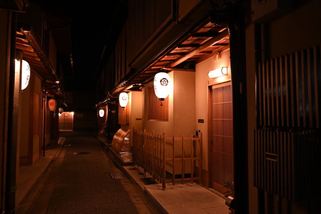 宮川町の夜