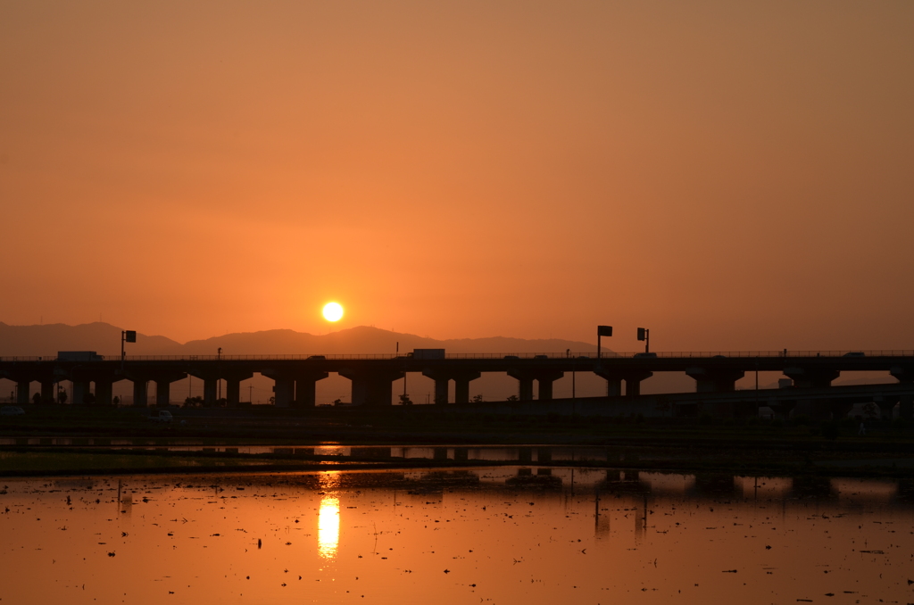 夕焼け