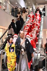 サンタクロースが下りて来た!