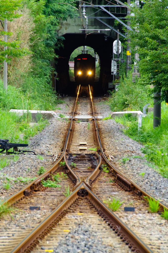 JR内房線 富浦駅にて