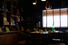 カフェにて