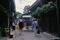 人力車 in高山