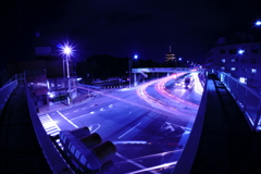 夜の交差点