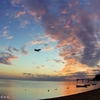 夕焼けの瀬長島