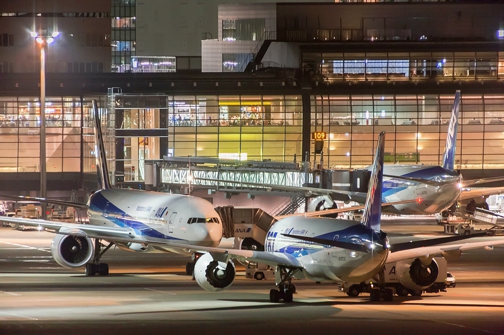 国際線  羽田空港