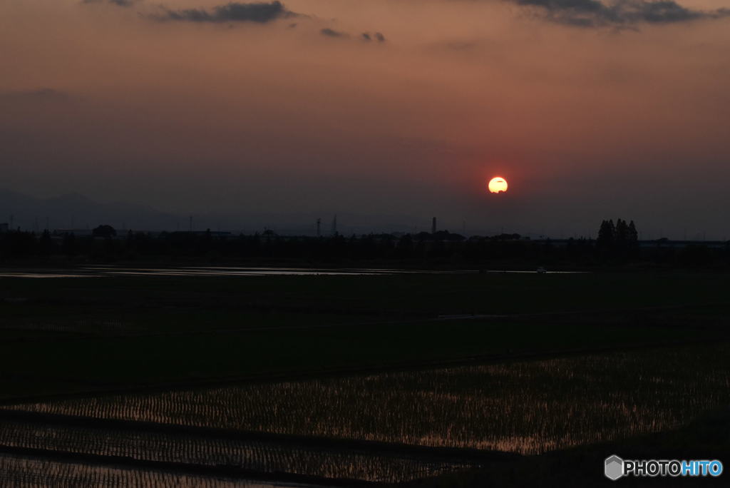 夕日　0566