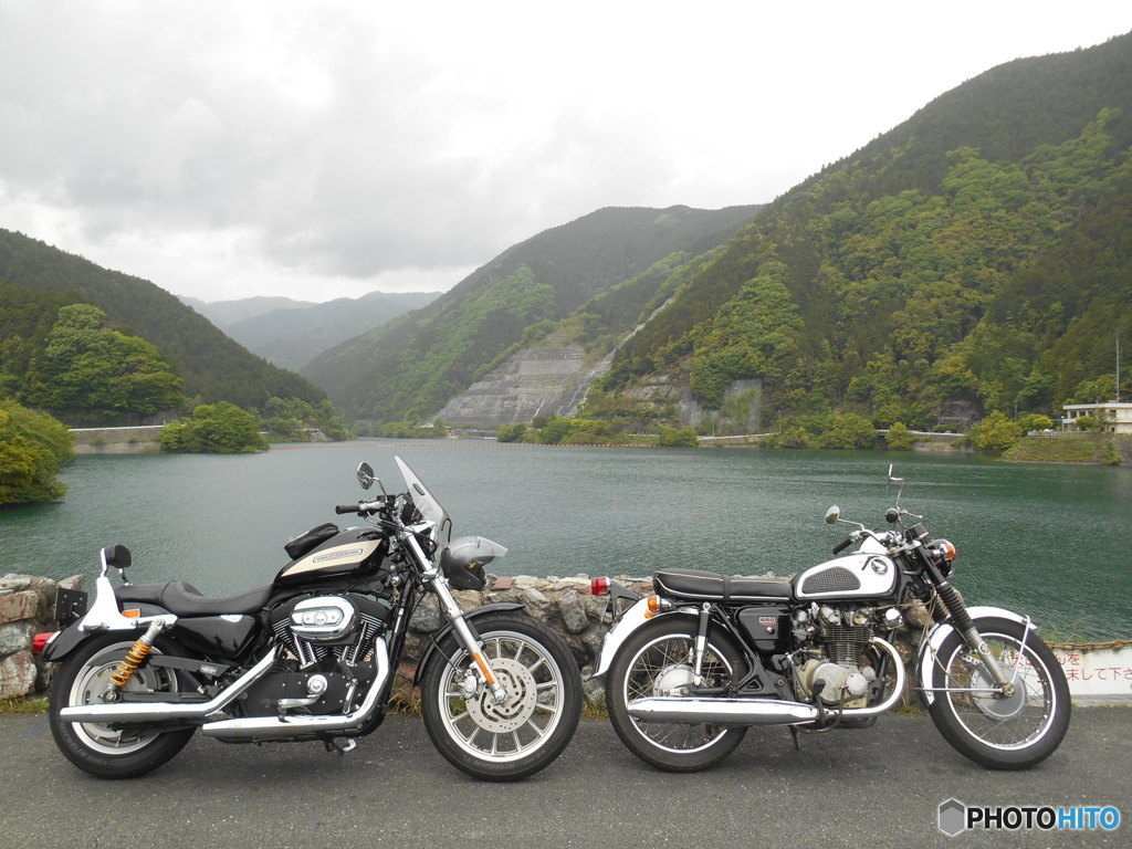 曇りが残念　バイクツーリング　2569