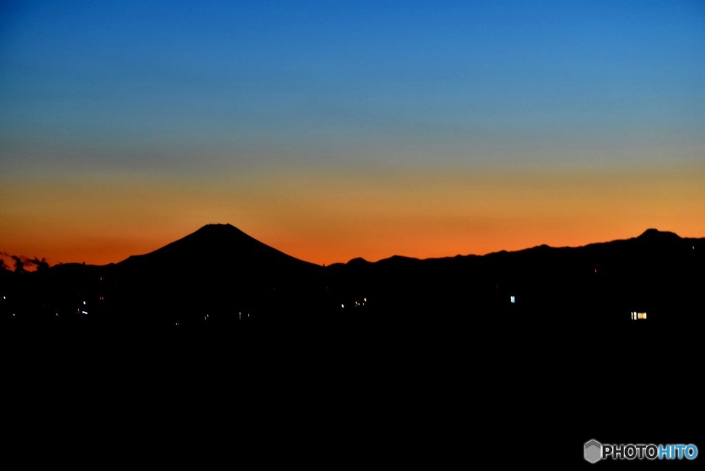 富士山　0237　１２月１１日　夕方　
