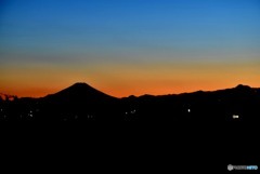 富士山　0237　１２月１１日　夕方　