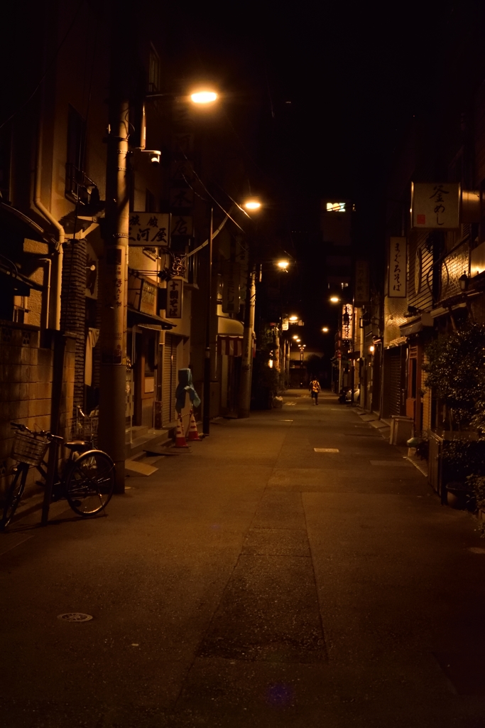 夜の浅草をさまよう４