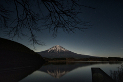 Fuji at night