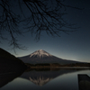 Fuji at night