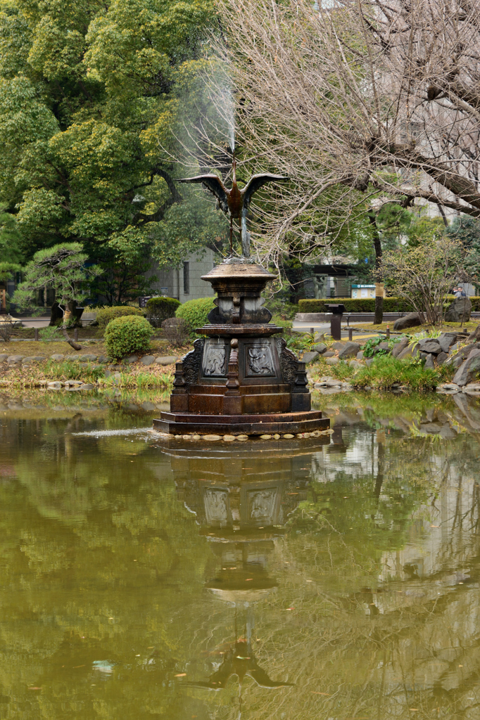 水が出てるの初めて見ました。