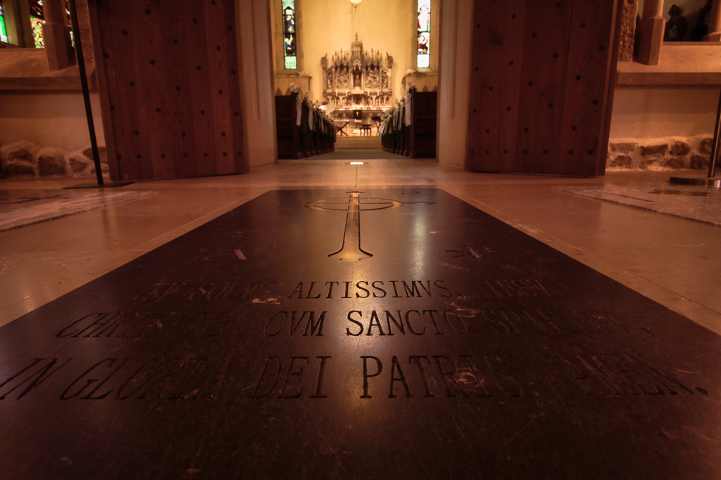 church floor