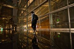 Light through the glass