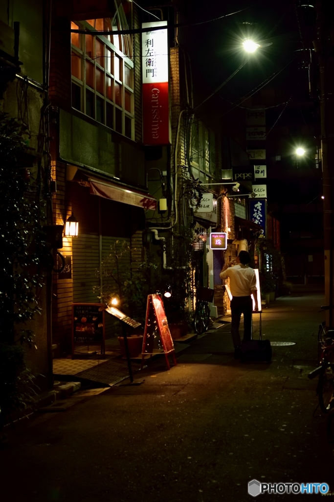 夜の浅草をさまよう５