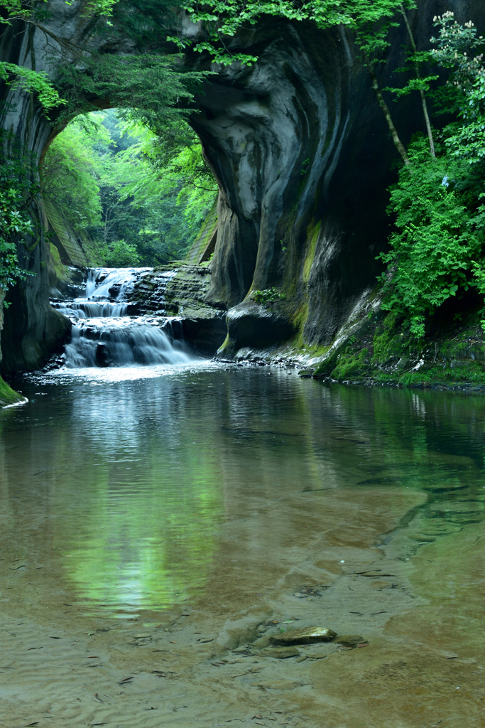 濃溝の滝３