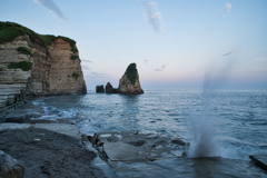 宵待ちの海岸