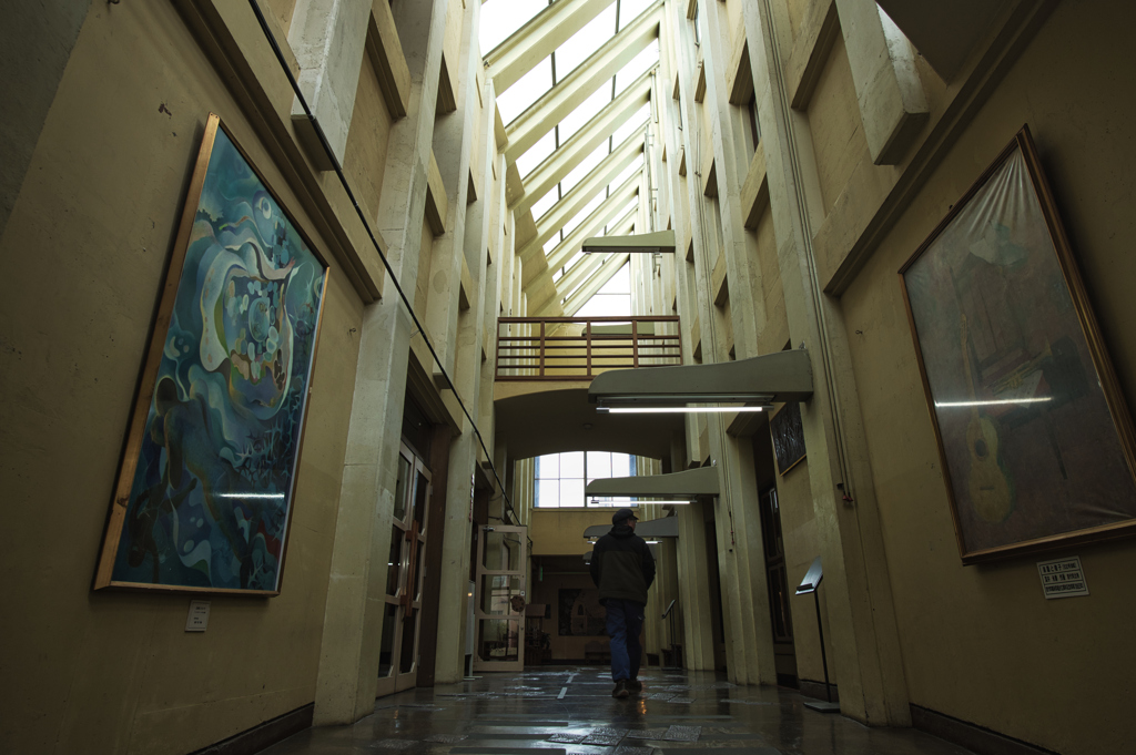 美術館のような空間