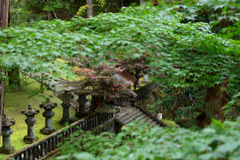 霊廟の入口