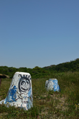 テトラポットと青い空