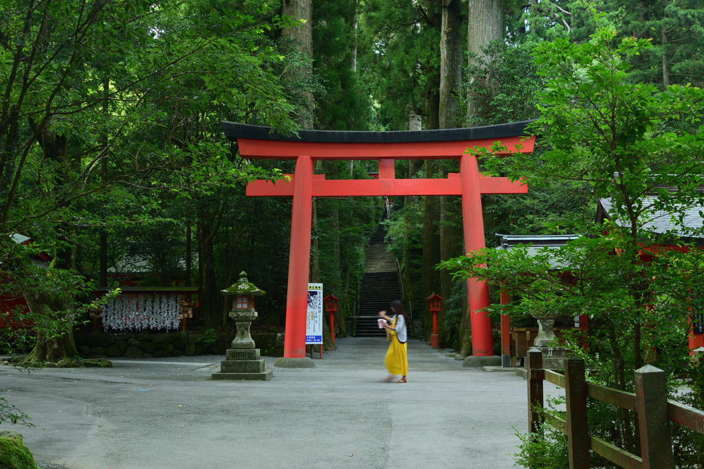 箱根神社参道口