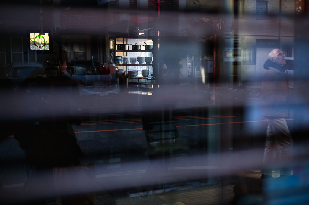 休業店舗と旅行者