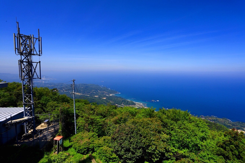 大麻山 日本海