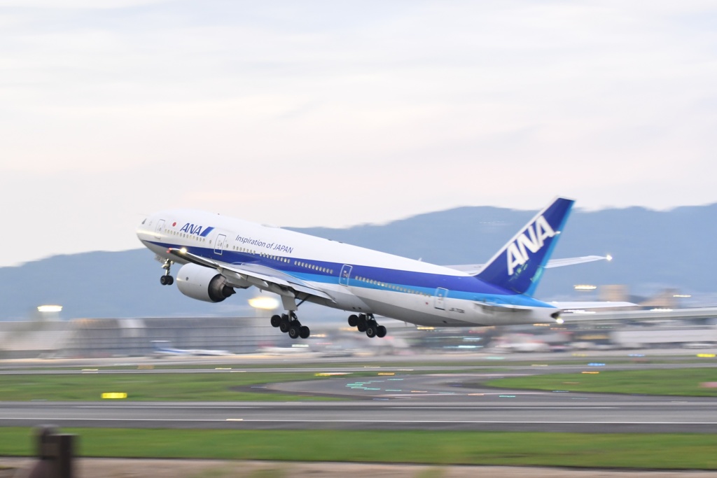 伊丹スカイパークにて。