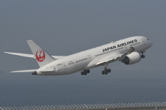 セントレアで初B787