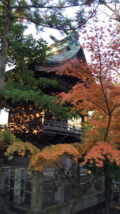 神社の
