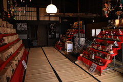 楢下宿。宿場町。