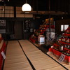 楢下宿。宿場町。